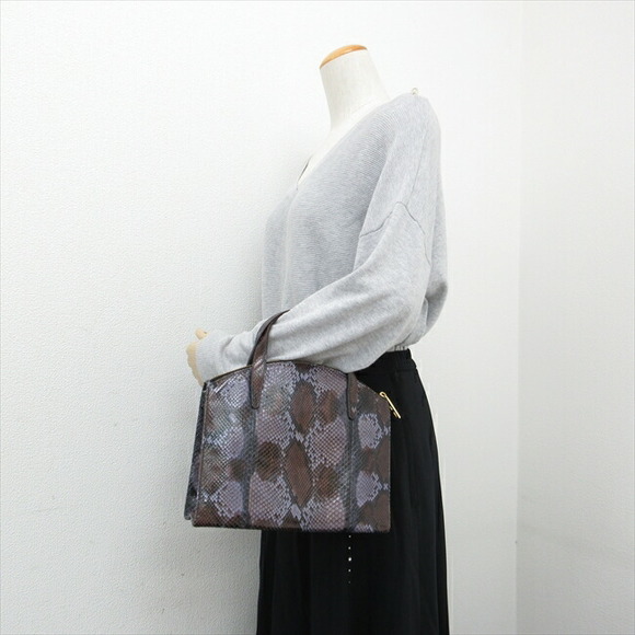 Gucci Python Brown Handbag - Picture 10 of 10